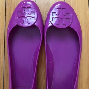 Rare Tory Burch Jelly Flats